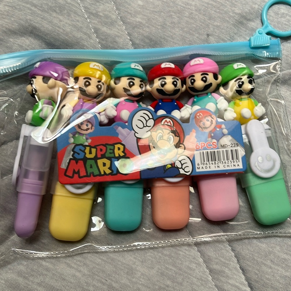 Mario highlighters
